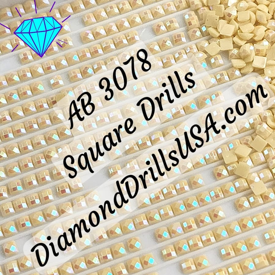 AB 3078 SQUARE Aurora Borealis 5D Diamond Painting Drills