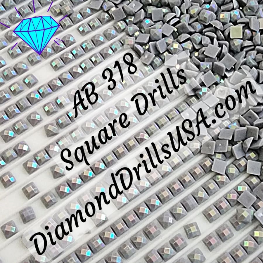 AB 318 SQUARE Aurora Borealis 5D Diamond Painting Drills