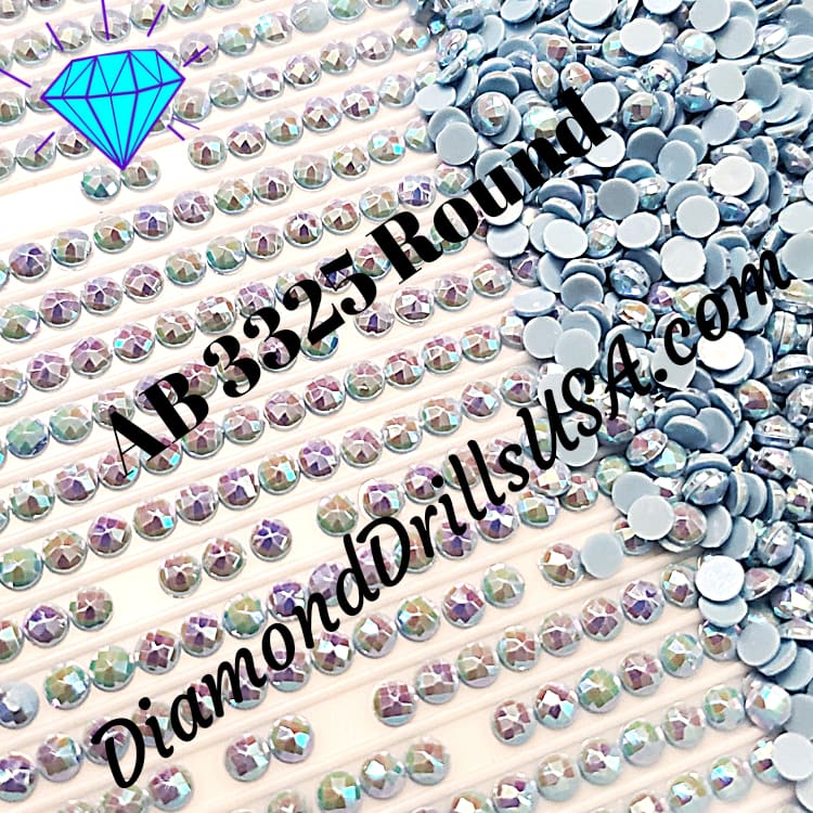 AB 3325 ROUND Aurora Borealis 5D Diamond Painting Drills