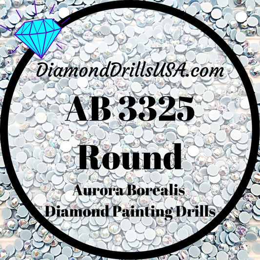 AB 3325 ROUND Aurora Borealis 5D Diamond Painting Drills