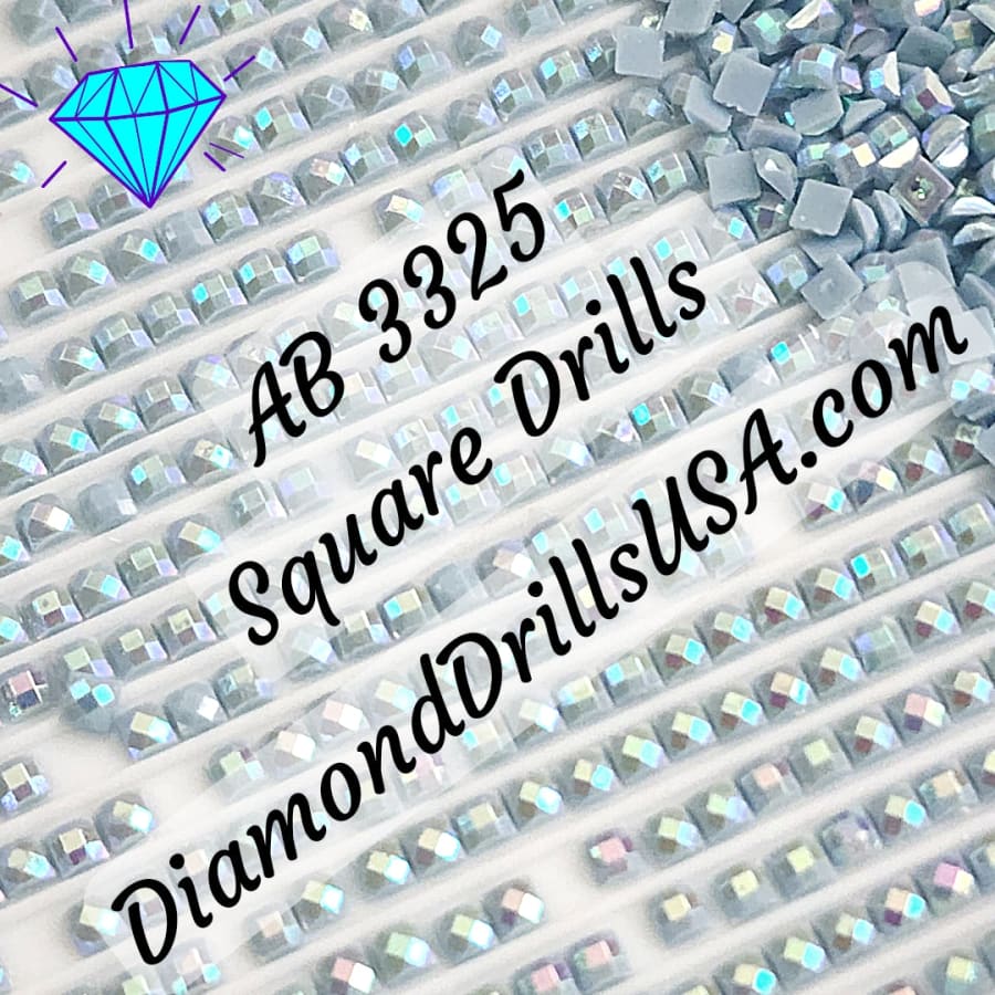 AB 3325 SQUARE Aurora Borealis 5D Diamond Painting Drills