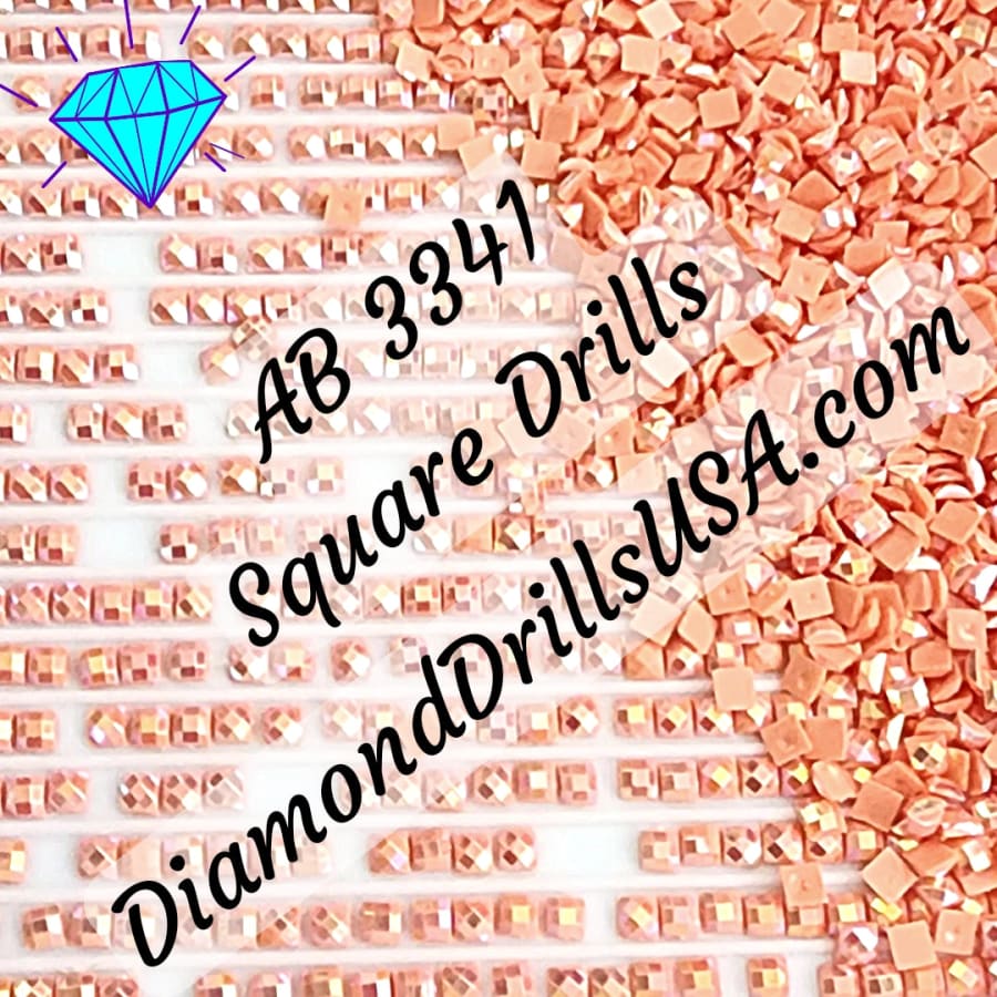 AB 3341 SQUARE Aurora Borealis 5D Diamond Painting Drills