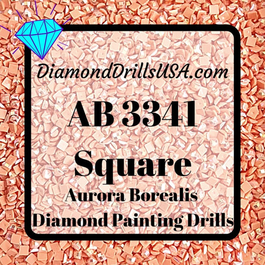 AB 3341 SQUARE Aurora Borealis 5D Diamond Painting Drills