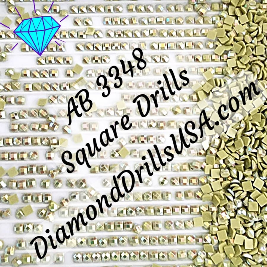 AB 3348 SQUARE Aurora Borealis 5D Diamond Painting Drills