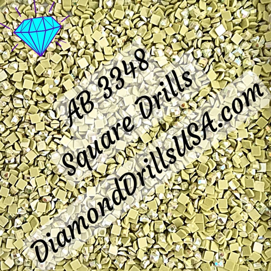 AB 3348 SQUARE Aurora Borealis 5D Diamond Painting Drills