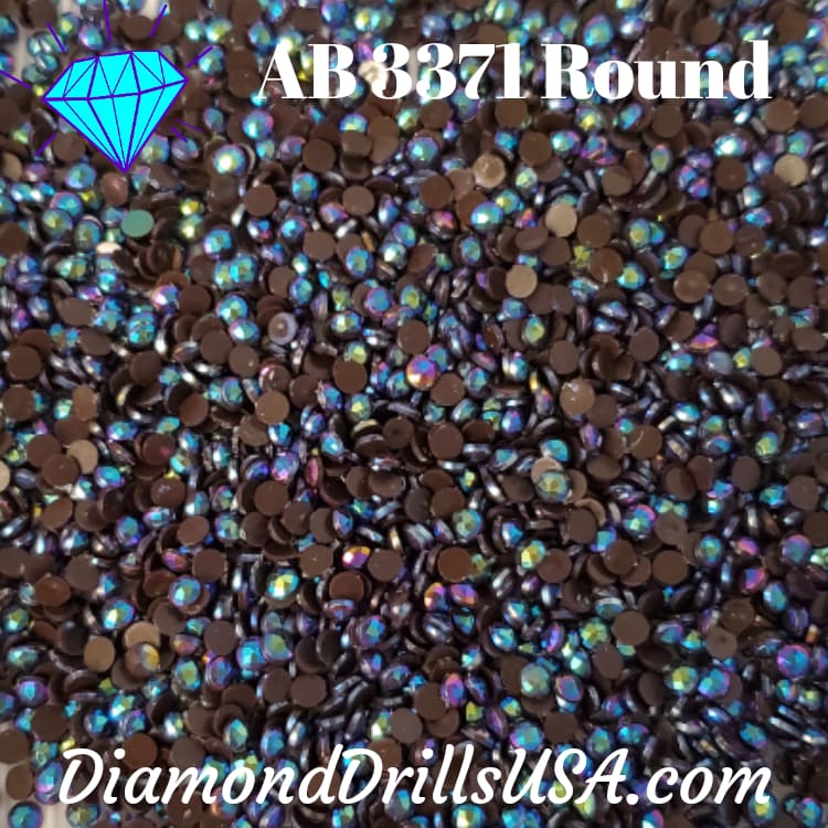 AB 3371 ROUND Aurora Borealis 5D Diamond Painting Drills