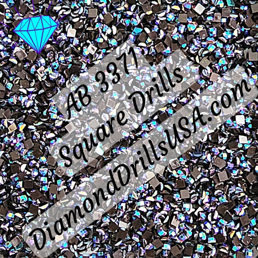 AB 3371 SQUARE Aurora Borealis 5D Diamond Painting Drills