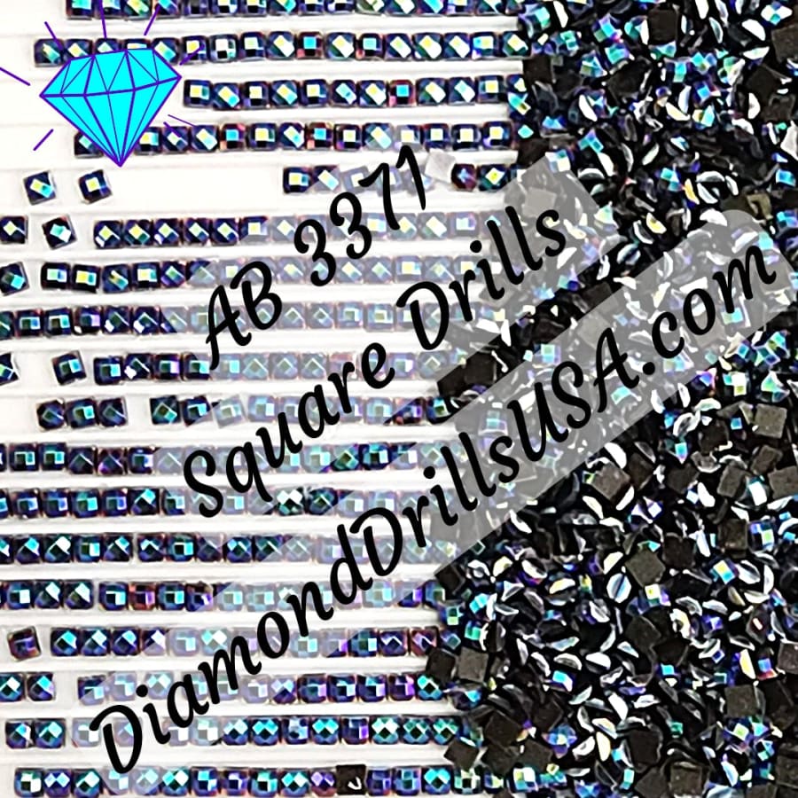 AB 3371 SQUARE Aurora Borealis 5D Diamond Painting Drills