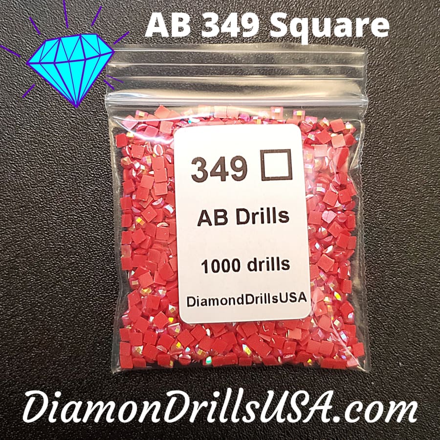 AB 349 SQUARE Aurora Borealis 5D Diamond Painting Drills