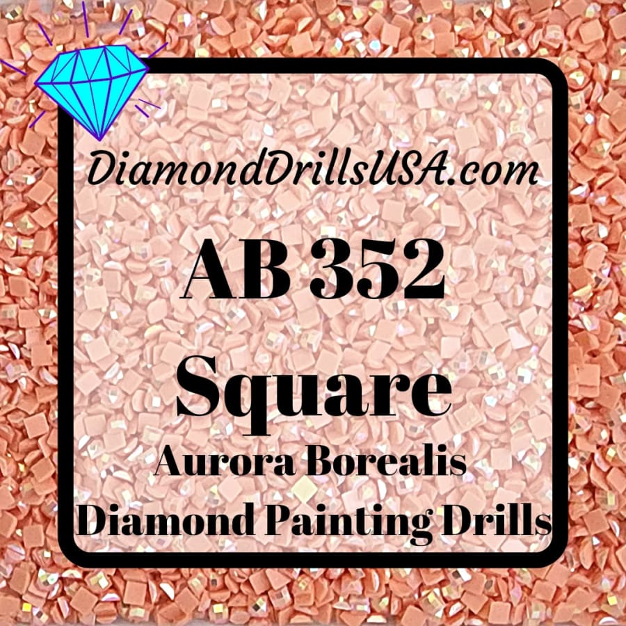 AB 352 SQUARE Aurora Borealis 5D Diamond Painting Drills