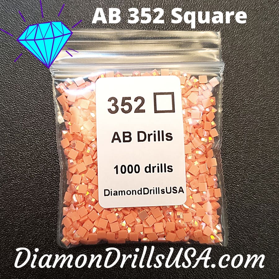 AB 352 SQUARE Aurora Borealis 5D Diamond Painting Drills