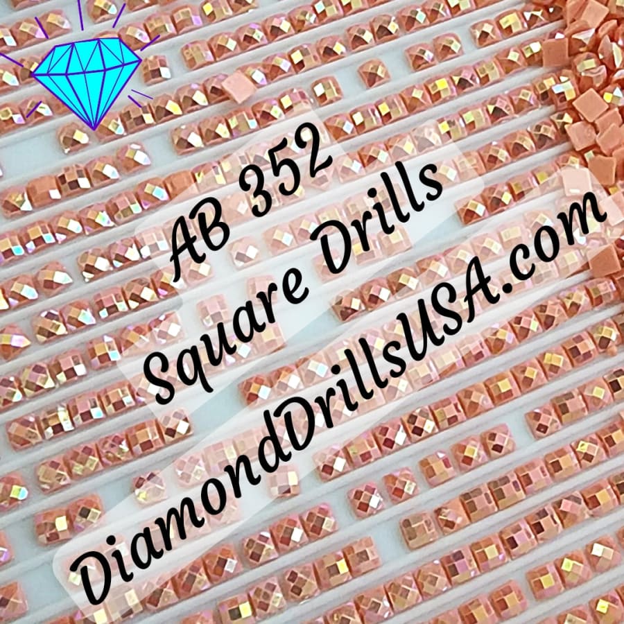 AB 352 SQUARE Aurora Borealis 5D Diamond Painting Drills