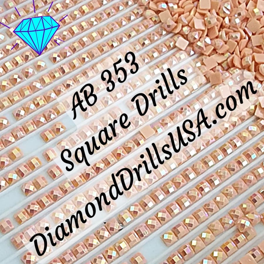 AB 353 SQUARE Aurora Borealis 5D Diamond Painting Drills