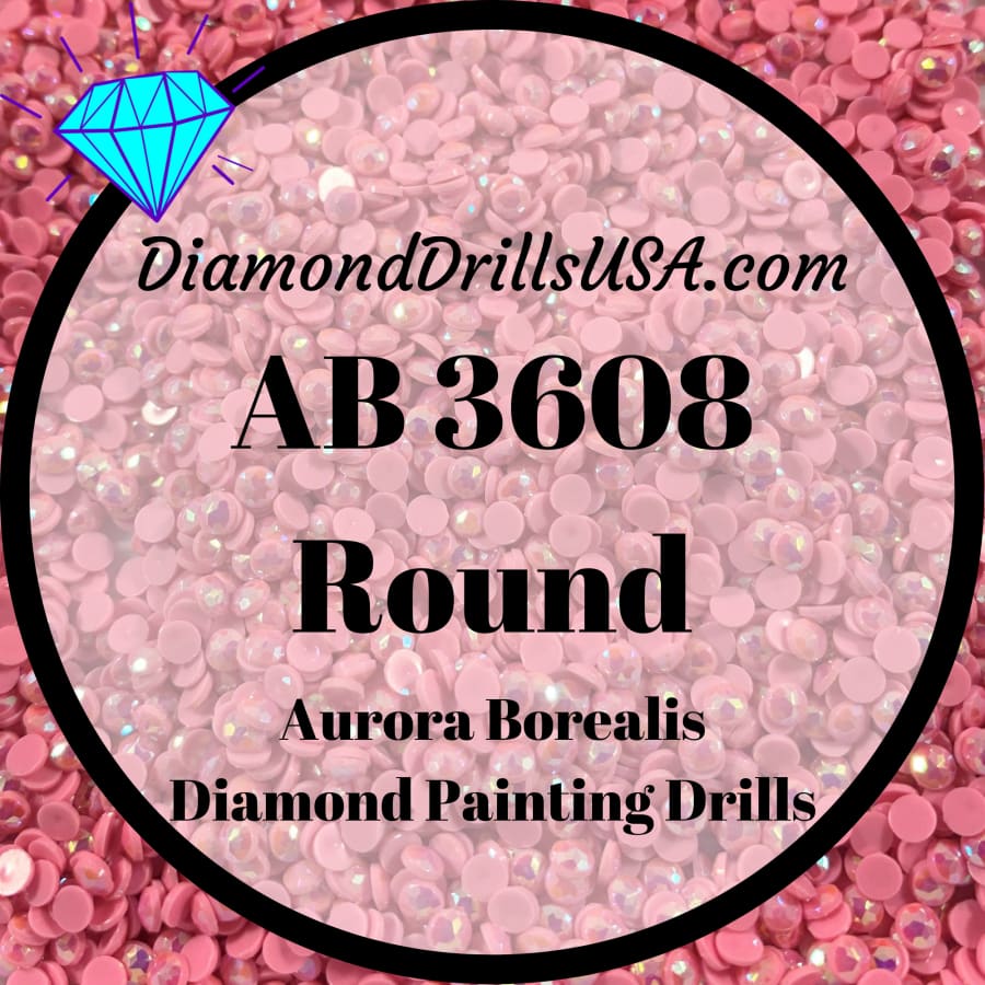 AB 3608 ROUND Aurora Borealis 5D Diamond Painting Drills
