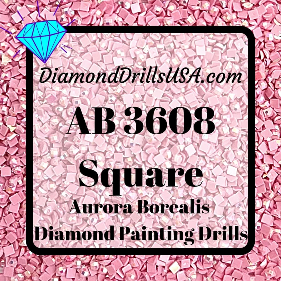 AB 3608 SQUARE Aurora Borealis 5D Diamond Painting Drills