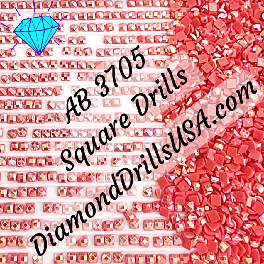 AB 3705 SQUARE Aurora Borealis 5D Diamond Painting Drills