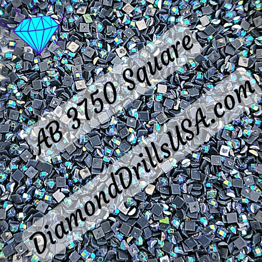 AB 3750 SQUARE Aurora Borealis 5D Diamond Painting Drills