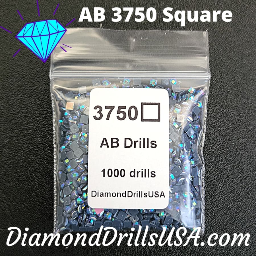 AB 3750 SQUARE Aurora Borealis 5D Diamond Painting Drills