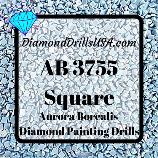 AB 3755 SQUARE Aurora Borealis 5D Diamond Painting Drills