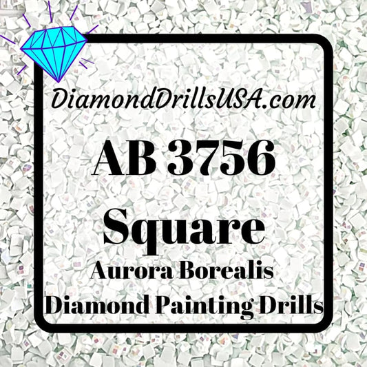 AB 3756 SQUARE Aurora Borealis 5D Diamond Painting Drills