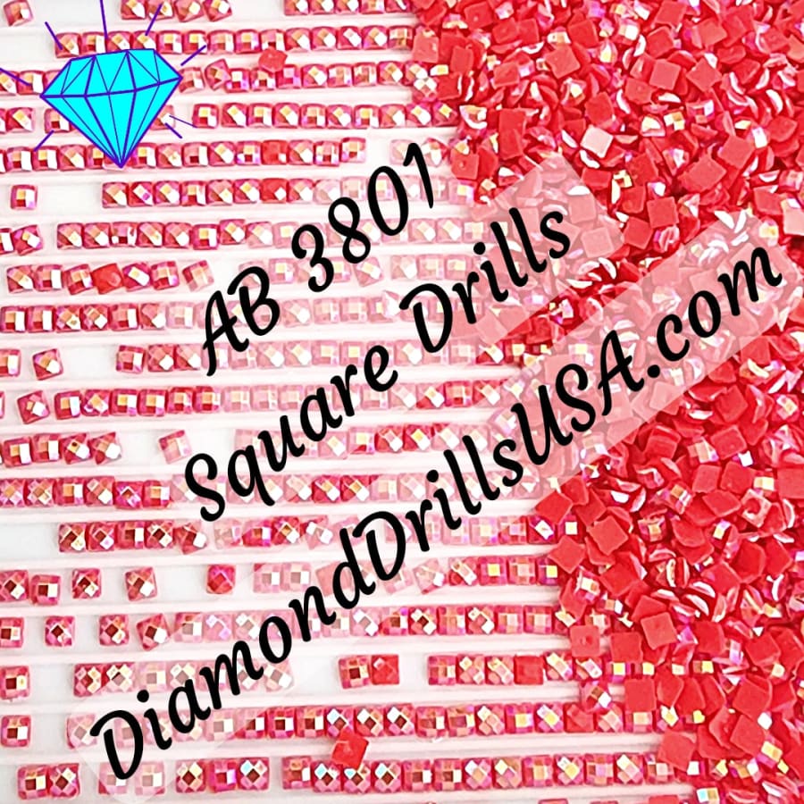 AB 3801 SQUARE Aurora Borealis 5D Diamond Painting Drills
