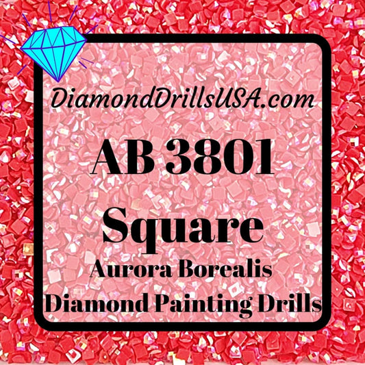 AB 3801 SQUARE Aurora Borealis 5D Diamond Painting Drills