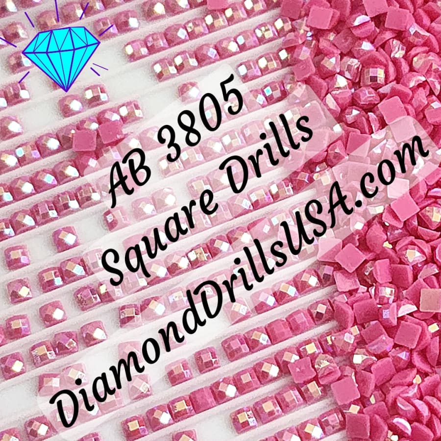 AB 3805 SQUARE Aurora Borealis 5D Diamond Painting Drills