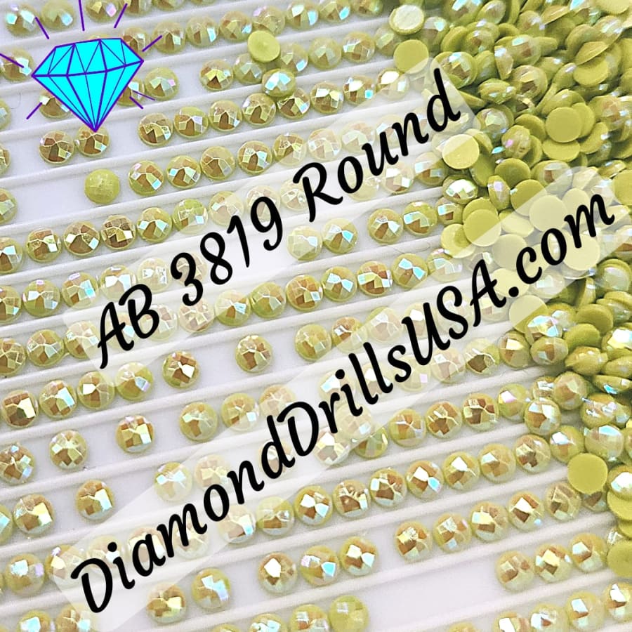 AB 3819 ROUND Aurora Borealis 5D Diamond Painting Drills