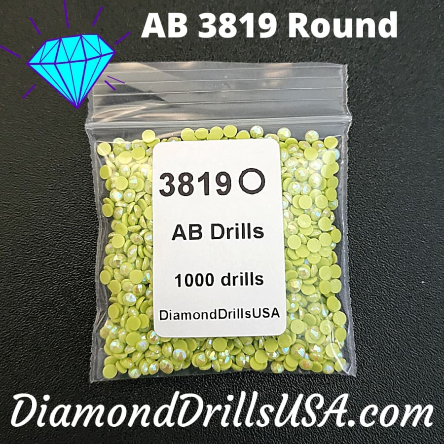 AB 3819 ROUND Aurora Borealis 5D Diamond Painting Drills