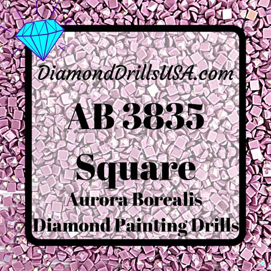 AB 3835 SQUARE Aurora Borealis 5D Diamond Painting Drills