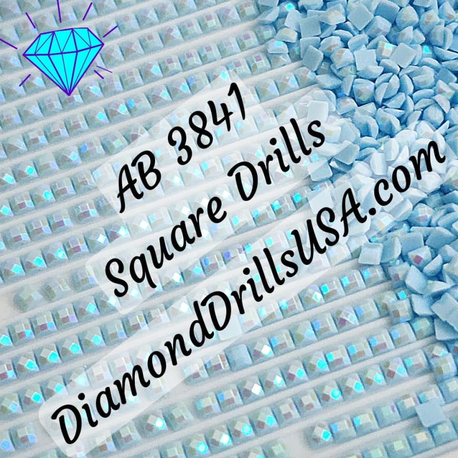 AB 3841 SQUARE Aurora Borealis 5D Diamond Painting Drills