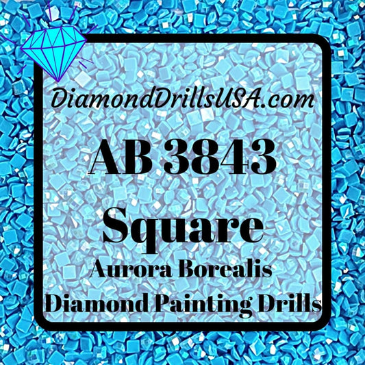 AB 3843 SQUARE Aurora Borealis 5D Diamond Painting Drills