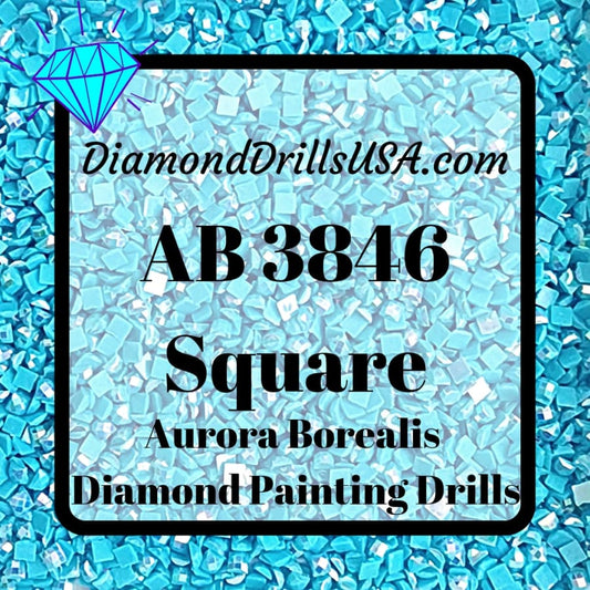 AB 3846 SQUARE Aurora Borealis 5D Diamond Painting Drills