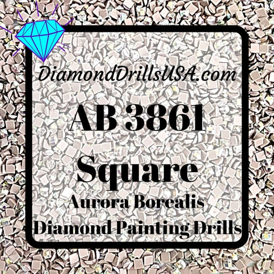 AB 3861 SQUARE Aurora Borealis 5D Diamond Painting Drills
