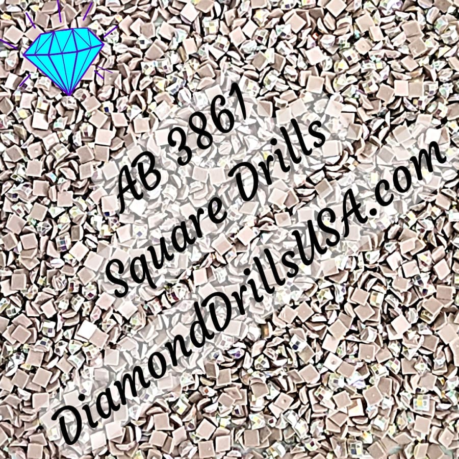 AB 3861 SQUARE Aurora Borealis 5D Diamond Painting Drills
