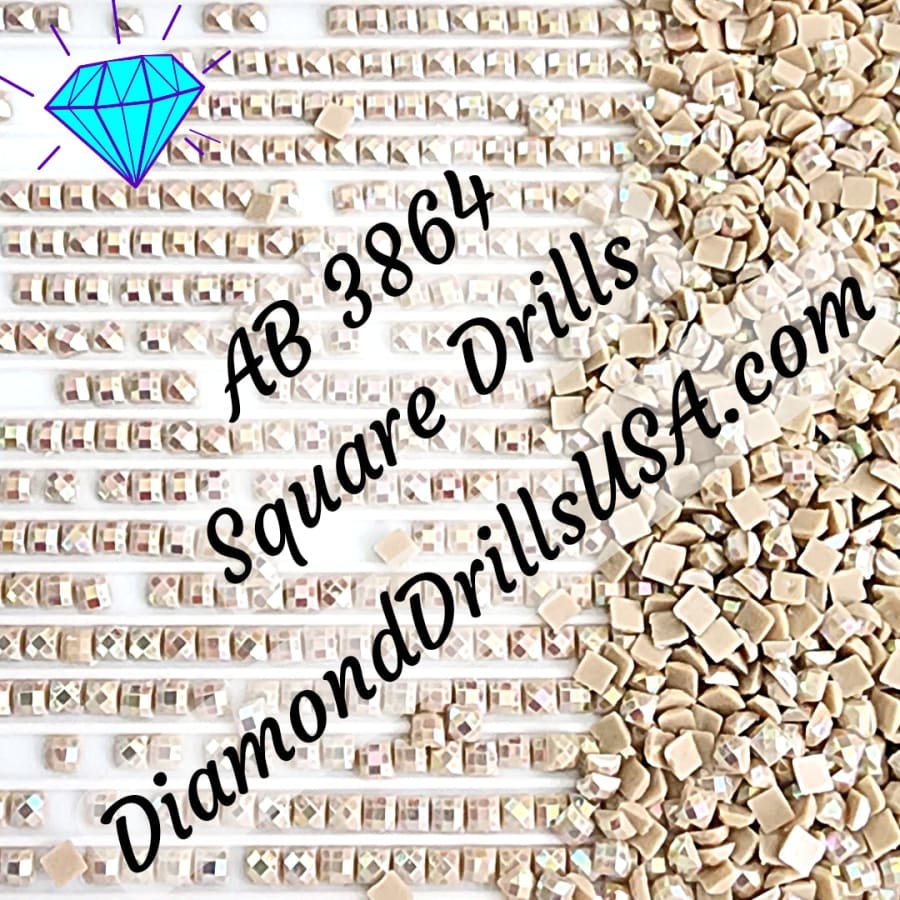 AB 3864 SQUARE Aurora Borealis 5D Diamond Painting Drills