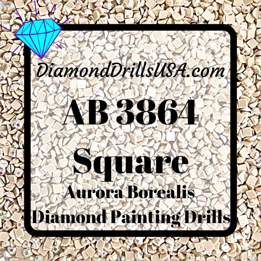 AB 3864 SQUARE Aurora Borealis 5D Diamond Painting Drills