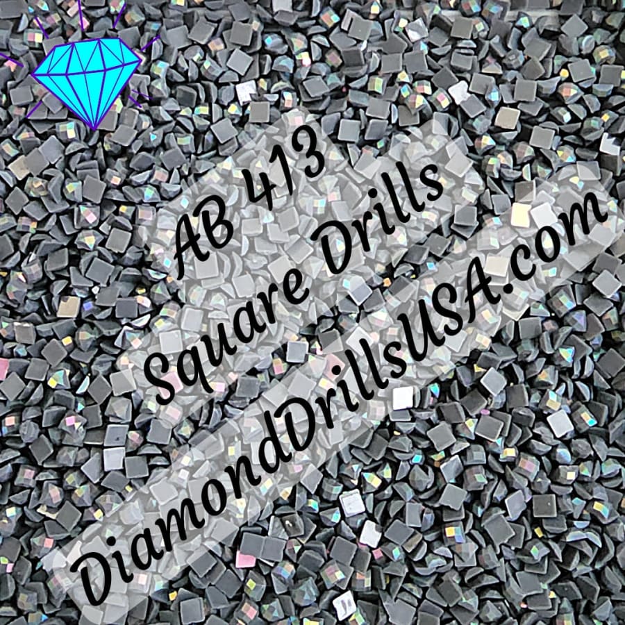 AB 413 SQUARE Aurora Borealis 5D Diamond Painting Drills