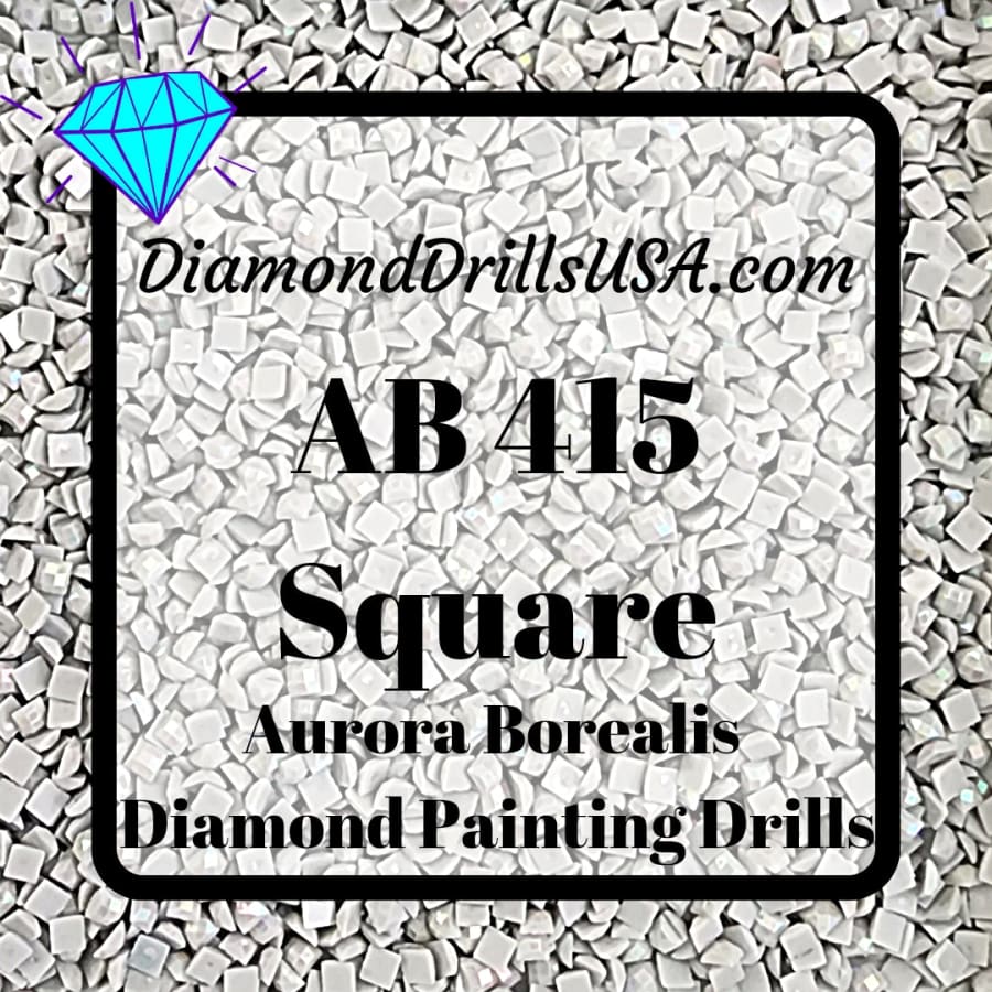 AB 415 SQUARE Aurora Borealis 5D Diamond Painting Drills
