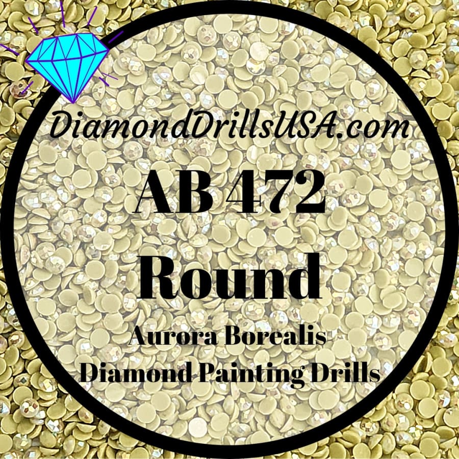 AB 472 ROUND Aurora Borealis 5D Diamond Painting Drills