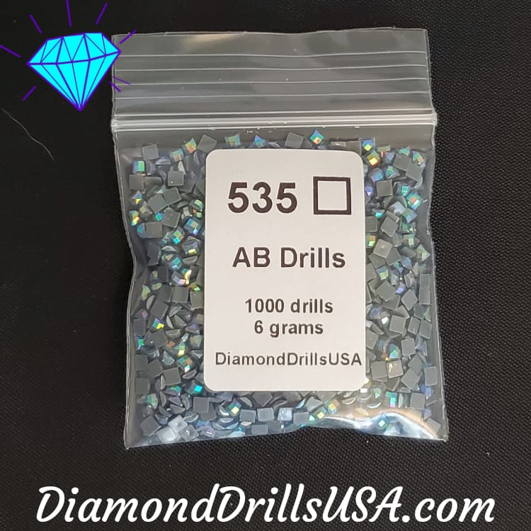 AB 535 SQUARE Aurora Borealis 5D Diamond Painting Drills