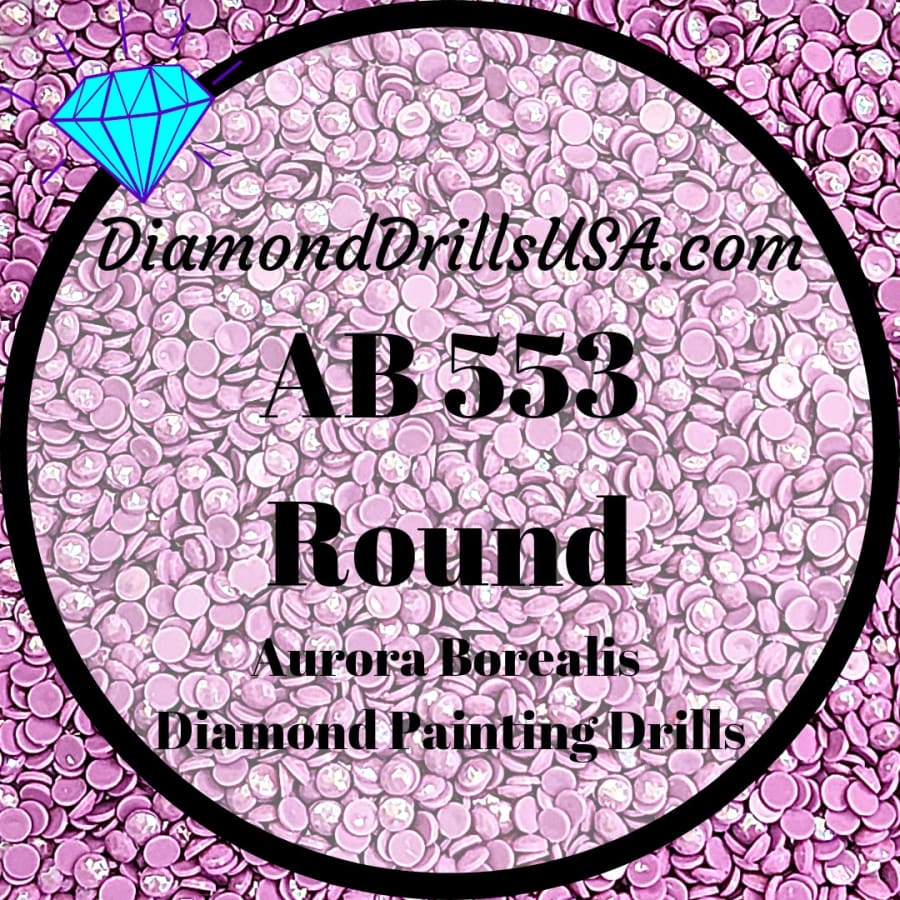 AB 553 ROUND Aurora Borealis 5D Diamond Painting Drills