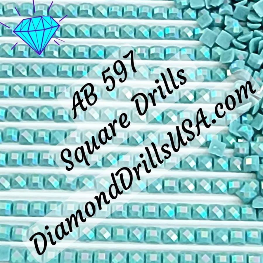AB 597 SQUARE Aurora Borealis 5D Diamond Painting Drills