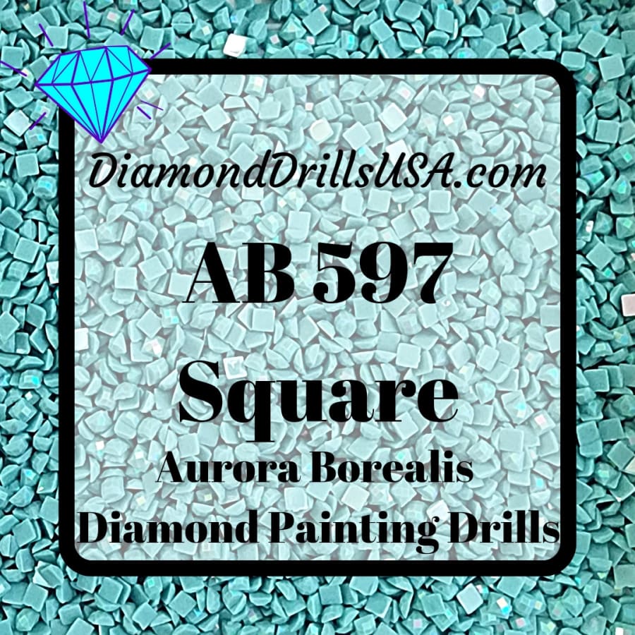 AB 597 SQUARE Aurora Borealis 5D Diamond Painting Drills