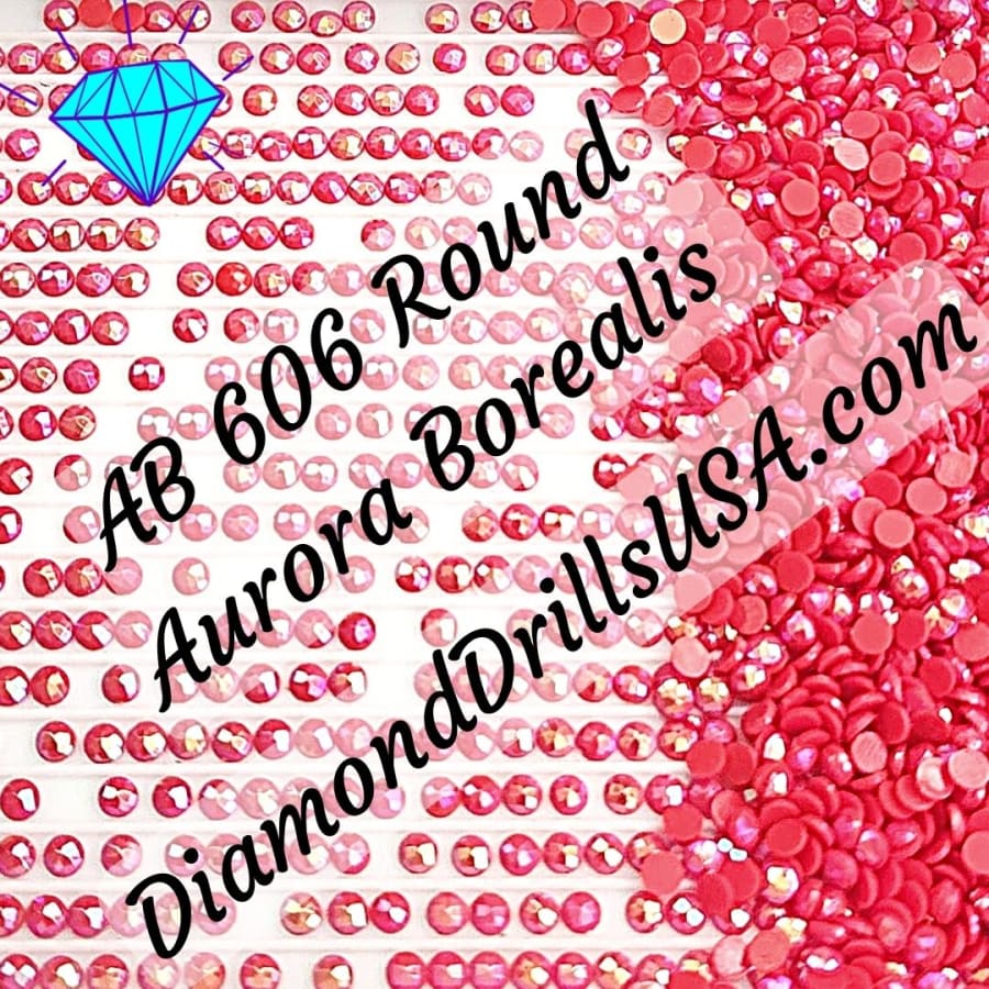 AB 606 ROUND Aurora Borealis 5D Diamond Painting Drills
