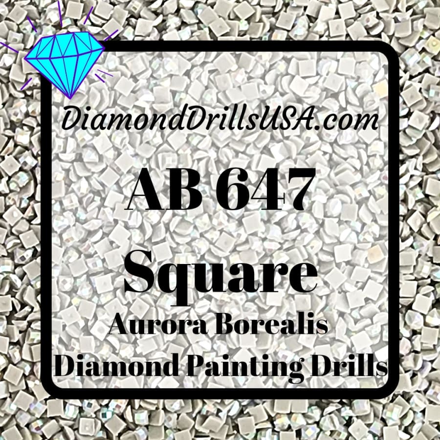 AB 647 SQUARE Aurora Borealis 5D Diamond Painting Drills