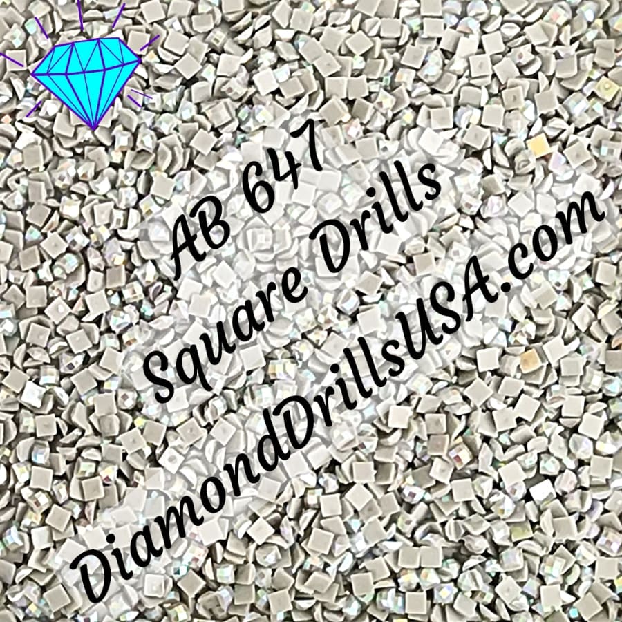 AB 647 SQUARE Aurora Borealis 5D Diamond Painting Drills