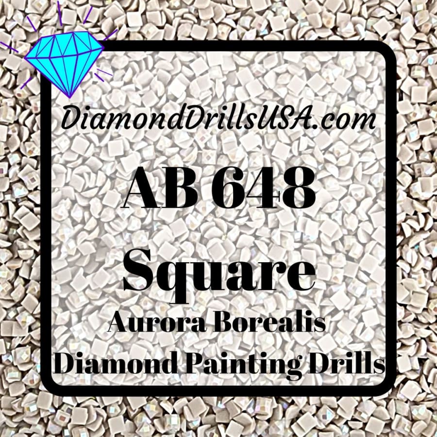AB 648 SQUARE Aurora Borealis 5D Diamond Painting Drills