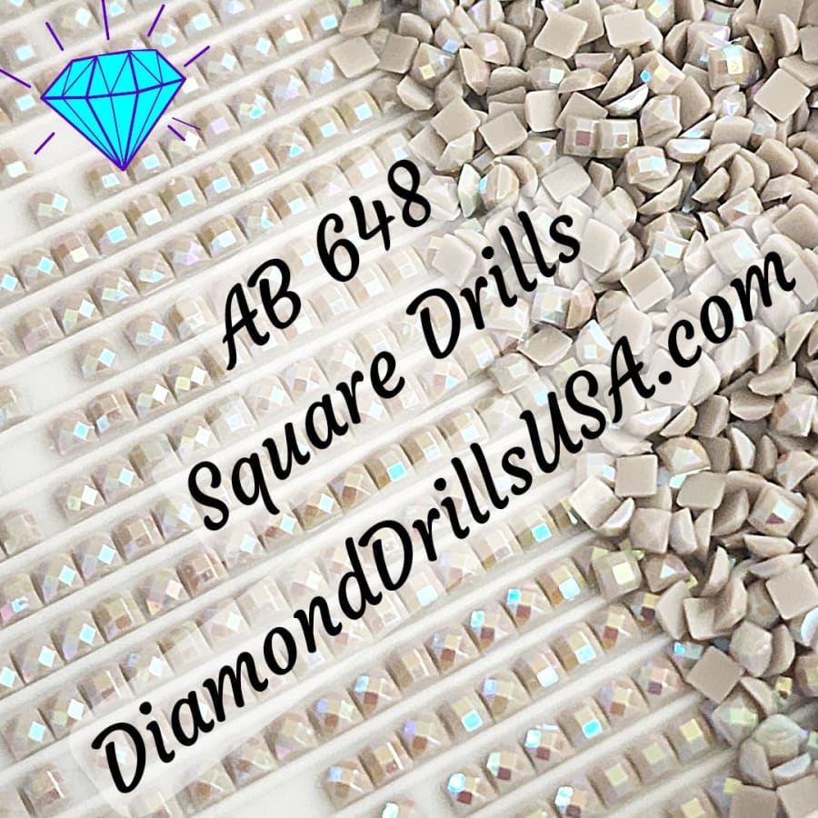 AB 648 SQUARE Aurora Borealis 5D Diamond Painting Drills