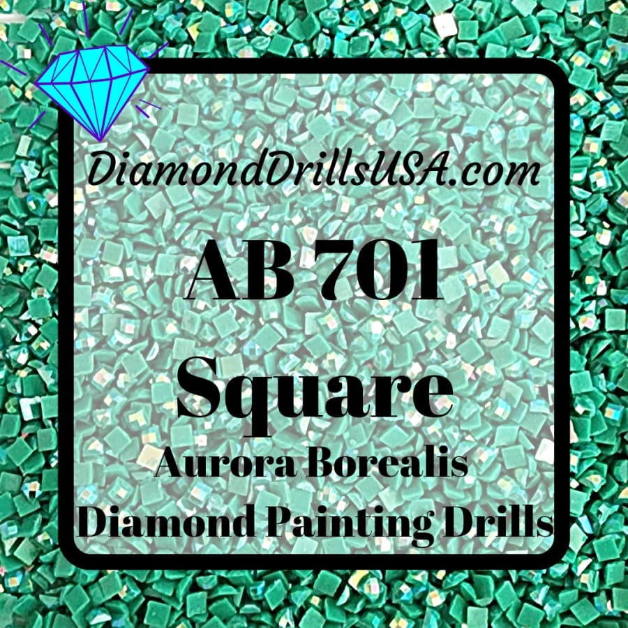 AB 701 SQUARE Aurora Borealis 5D Diamond Painting Drills
